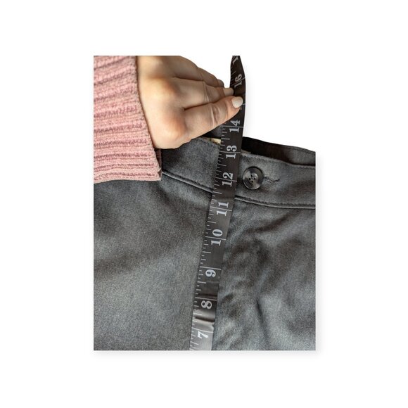 Lee Relaxed Straight Leg at the Waist Gray Women's Long Pants Size 18 Medium - Picture 11 of 14